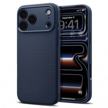 Ümbris Liquid Air, Apple Phone 18 Pro / iPhone 17 Pro, tumesinine, Spigen