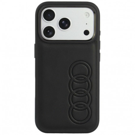 Audi Audi TT Synthetic Leather MagSafe Case for iPhone 18 Pro / 17 Pro - Black