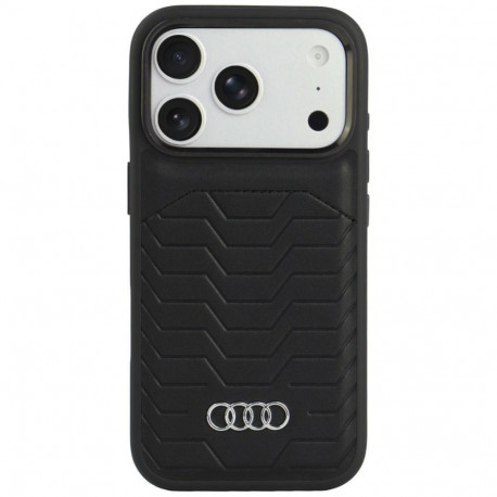 Audi Audi GT Synthetic Leather MagSafe Case for iPhone 18 Pro / 17 Pro - Black