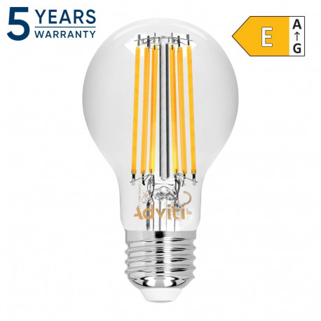 Żarówka LED FILAMENT C E27 A60 10 W 1200 lm 3000 K (10 tk.)