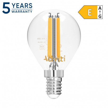 Żarówka LED FILAMENT C E14 G45 6 W 750 lm 4000 K (10 tk.)