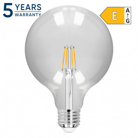 Żarówka LED FILAMENT C E27 G125 4 W 470 lm 3000 K (4 tk.)