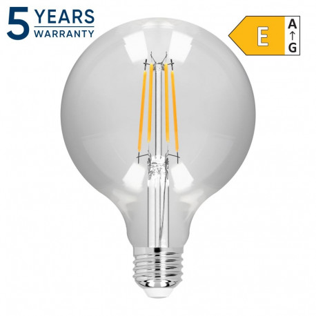 Żarówka LED FILAMENT C E27 G95 8 W 950 lm 3000 K (5 tk.)