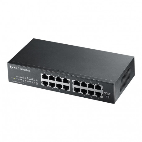 ZYXEL haldamata gigabitine võrgulüliti GS1100-16v4, 16 pordiga