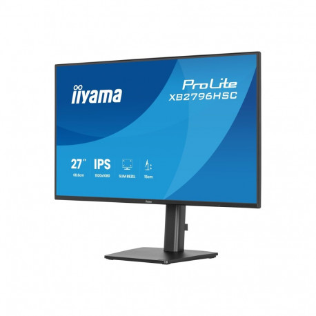 IIYAMA monitor XB2796HSC-B1 27inch IPS-paneel 1920x1080 144Hz 15cm kõrgusreguleeritav alus 3ms 300cd
