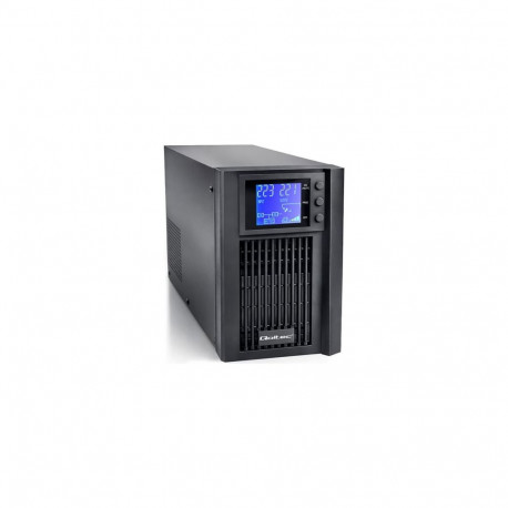 QOLTEC Pure Sine Wave UPS Emergency Power Supply 1kVA 800W AVR LCD