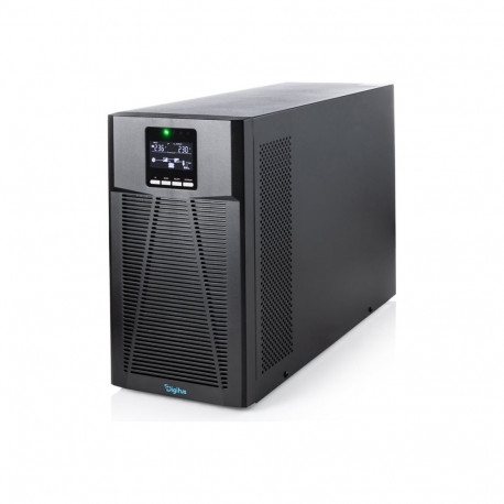 DIGITUS online-UPS-moodul 2000VA/2000W 12V/9Ah x 4 akuga 8 x C13 LCD-ekraan