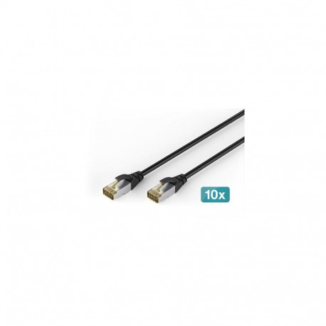 Digitus CAT 6A S/FTP Outdoor Patch Cables, 1 m, PE, 10-Pack