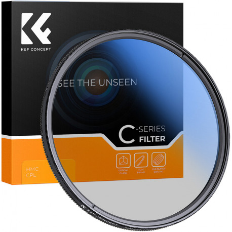 K&F Concept filter ringpolarisatsioon Nano-C HMC CPL 67mm