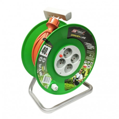 AWTOOLS pikendusjuhtmerull Garden Line 10m 3x1mm 10A / 2300W