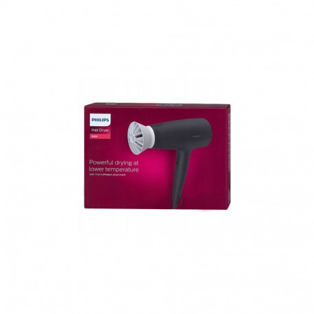 Philips Hair Dryer 3000 Series BHD302/00 1600W, Black EU