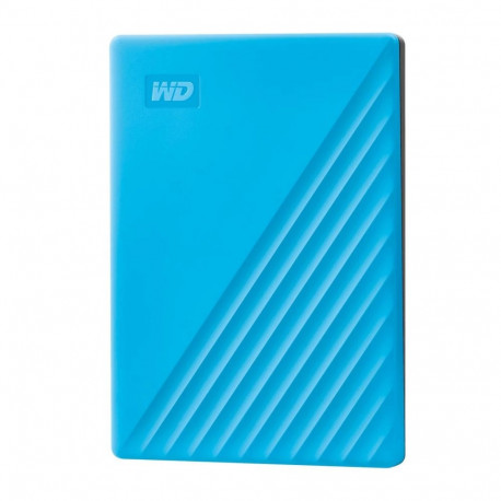 Western Digital väline kõvaketas My Passport 4TB USB 2.0 USB 3.0 USB 3.2 WDBPKJ0040BBL-WESN, sinine