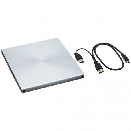 ASUS SDRW-08U5S-U optical disc drive DVD Super Multi DL Metallic