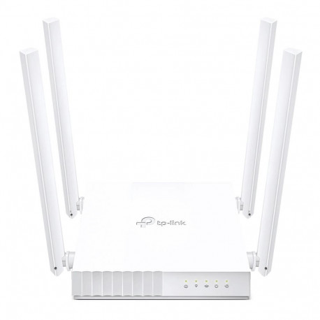 TP-Link juhtmevaba ruuter ARCHER C24 Fast Ethernet kaheribaline (2.4 GHz / 5 GHz), valge