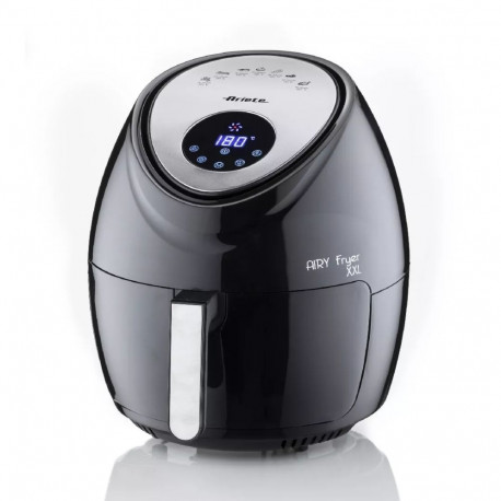 Ariete kuumaõhufritüür 4618/00 ühe korviga 7L eraldiseisev 1800W roostevabast terasest, must
