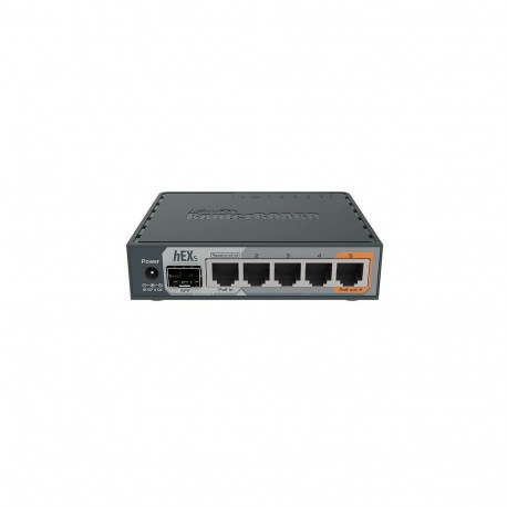 Mikrotik juhtmega ruuter hEX S Gigabit Ethernet, must