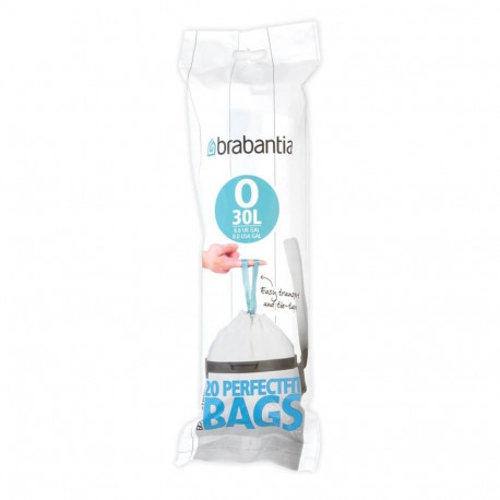 Brabantia 300349 trash bag 30 L White 20 pc(s)