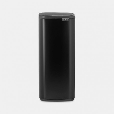 Brabantia prügikast Bo Touch Bin 10L ristkülikukujuline terasest, must