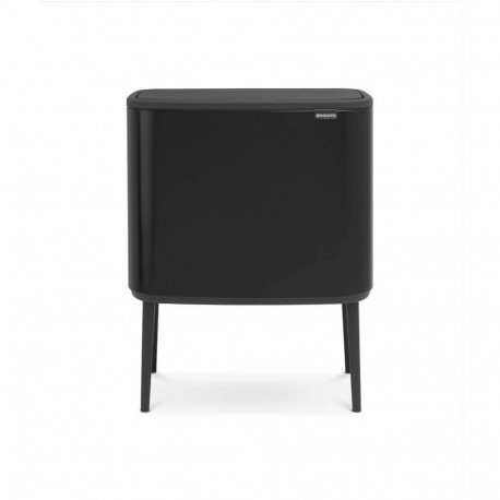 Brabantia 316203 trash can 34 L Rectangular Steel Black