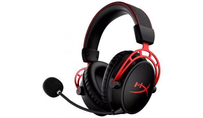 HyperX juhtmevabad mänguri kõrvaklapid Cloud Alpha, must-punased