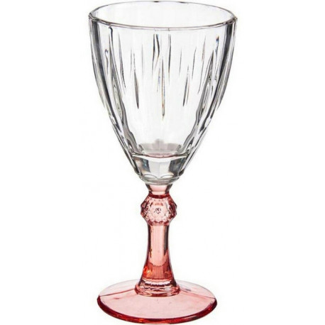 Vivalto wine glass Exotic 275ml 6pcs, pink