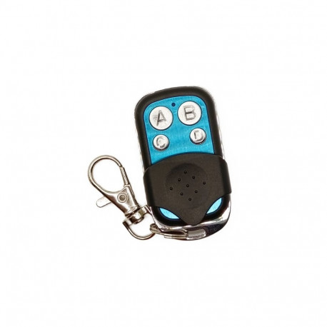 RF Remote Control - HiSmart 433MHz 4-Button Remote Controller Black, Gray, Blue