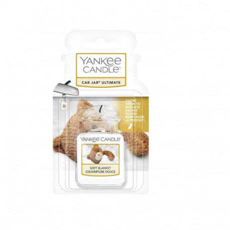 Car Air Freshener - YANKEE Ultimate Soft Blanket, 24 g, 80 × 135 mm