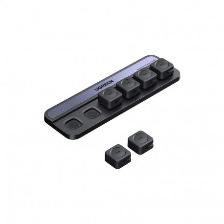 Cable Organizer - UGREEN LP987 Magnetic Cable Management, 6N Magnet, Self-Adhesive