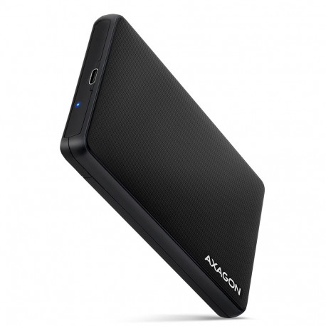 Axagon HDD/SSD-korpus EE25-SLC 2.5", must