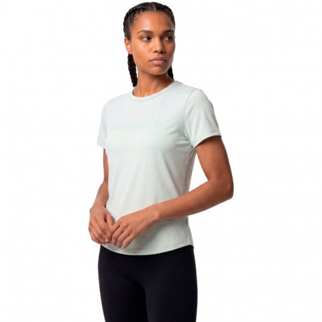 Koszulka damska Champion SS Tee jasnozielona 119020 BS232 S