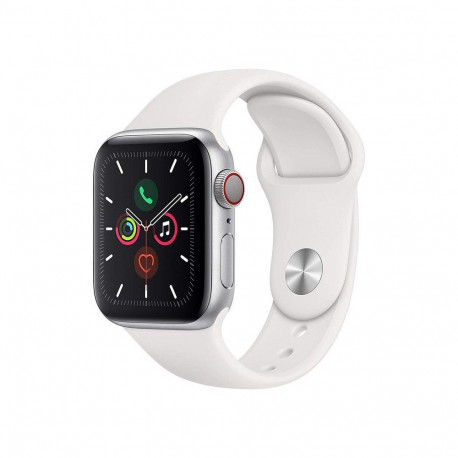 Apple Watch Series 5 GPS Silver 44mm Aluminium Sport Case White
