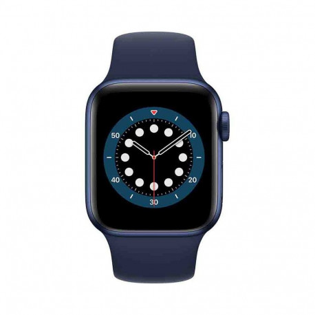 Apple Watch Series 6 GPS, 44mm Aluminium Case with Sport Band Deep Navy