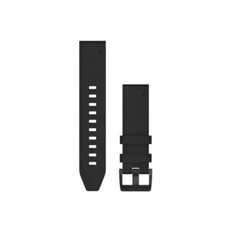 Garmin QuickFit 22 Watch Bands Black leather
