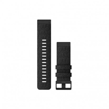 Garmin QuickFit 26 Watch Bands Heathered black nylon