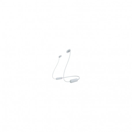 Sony WI-C100W In-Ear weiß BT-Kopfhörer