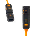 TetherPro Optima 10G TetherBoost USB-C Extension Cable 4.8m | Orange