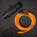 TetherPro Optima 10G TetherBoost USB-C Extension Cable 4.8m | Orange