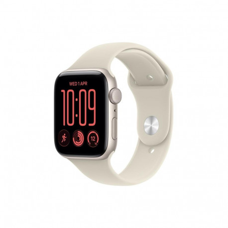 Apple Watch SE 3 GPS 40mm Starlight Alu, Sand Sport Band - M/L