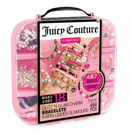 MAKE IT REAL Juicy Couture ehete valmistamise komplekt "Glitz N Glam"