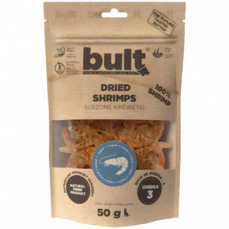 BULT Natural Dried Shrimp Mono - dog treat - 50g
