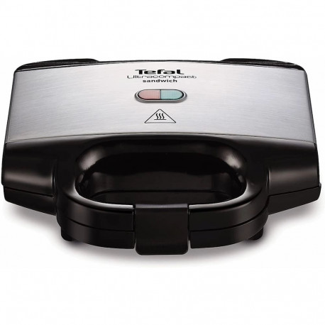 Tefal SM1552 sandwich maker 700 W Black  Stainless steel