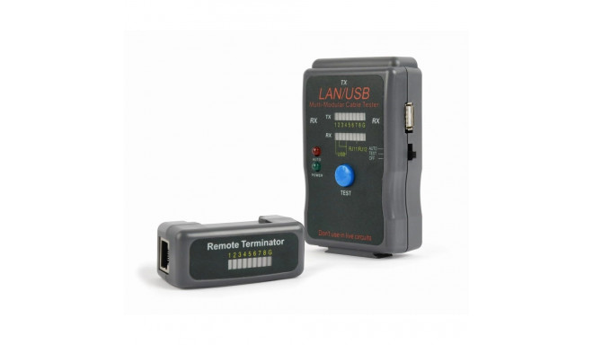 Cablexpert NCT-2 network cable tester Black