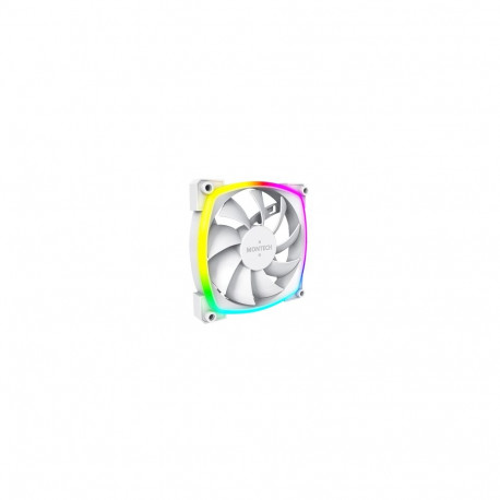 Montech arvutikorpuse ventilaator AX120 PWM 12cm, 3 tk, valge