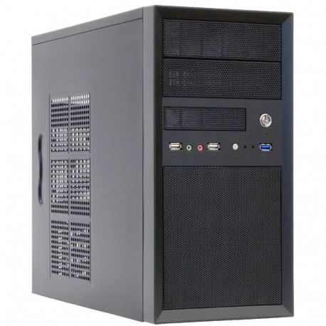 Chieftec arvutikorpus CT-01B-OP Mini Tower, must