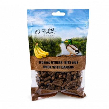 O'CANIS koeramaius Fitness-Bits Plus pardi ja banaaniga Mono 200g