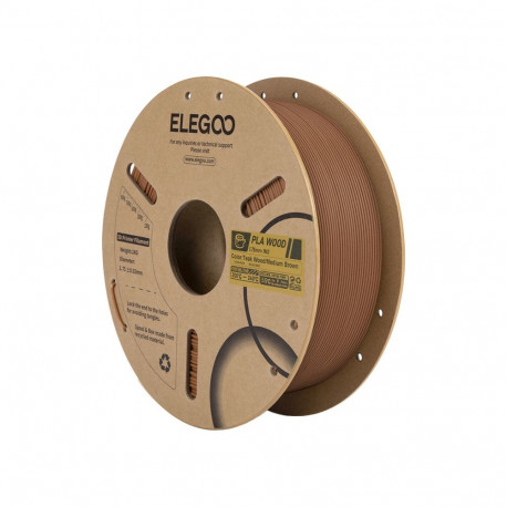 3D Printer Filament - ELEGOO PLA Wood Filament 50.203.0657 Indian Oak