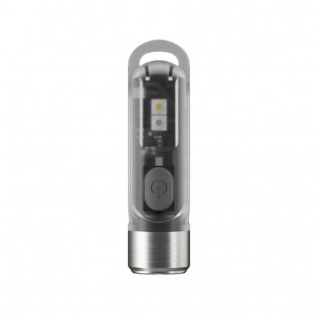Nitecore LED-taskulamp TIKI GITD võtmehoidjaga, hall