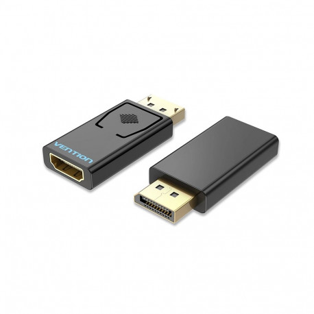 Vention DP Male to HDMI Female Adapter Black