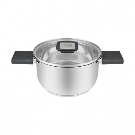Resto Kitchenware Anser 1.6 L Round Black  Stainless steel