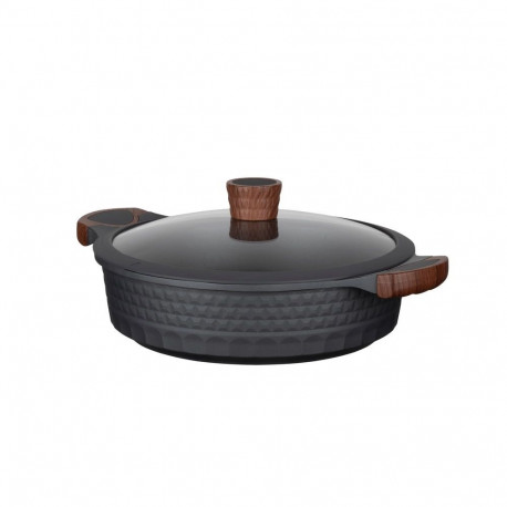 Resto Kitchenware kastrul 93506 4.4L ümmargune puidust, must